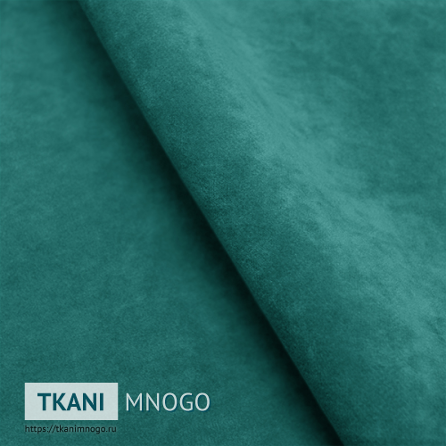 Фото фактуры велюра “15” (однотонный голубой)