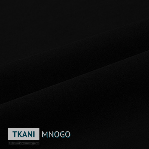 Фото “75” (однотонный черный) - ткани бархата