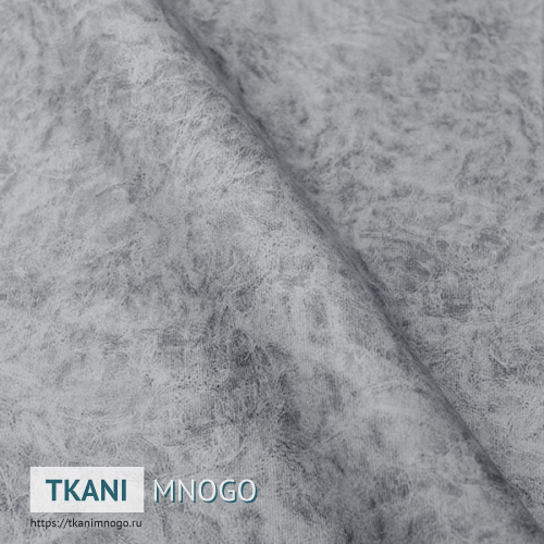 Фото материала велюра “1033-12” (узор серый)
