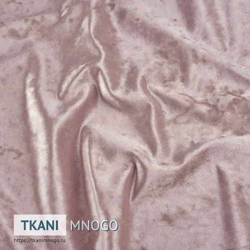 Фото материала велюра “23” (однотонный розовый)