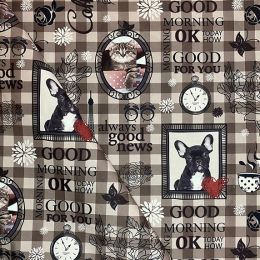 Микровелюр Сюжетные - Cats-5 - Мебельная ткань Сюжетные
