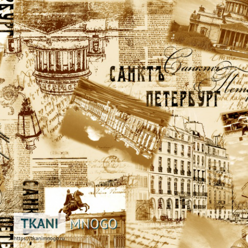 Фото рисунка микровелюра “4038-1 (М38-1)” город.