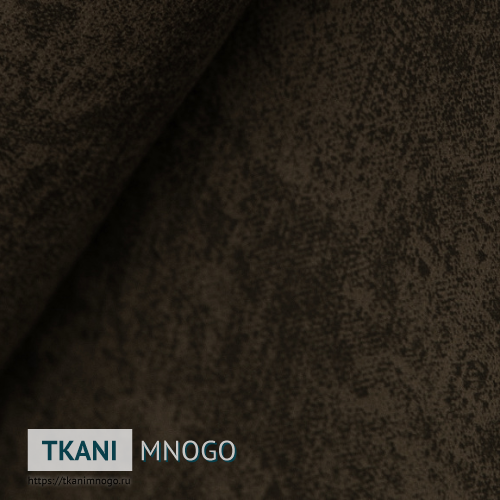Фото ткани велюра “5” (однотонный коричневый)