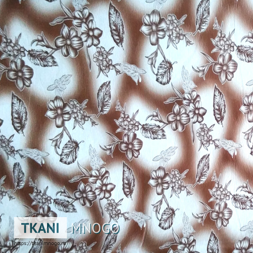 Фото материала Арбореал 843-1(арт.) - белый цветы. Производитель Китай. Замша - внешний вид.